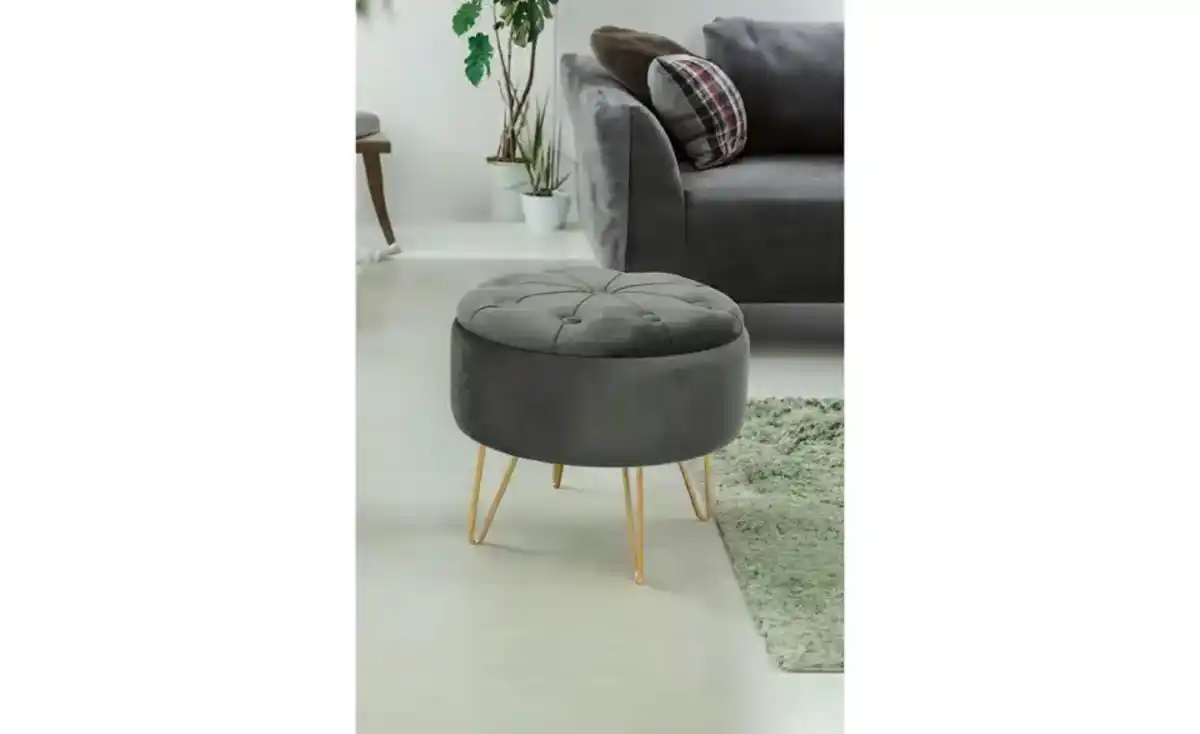 Bild 1 von Pouf mit Füßen Anna
