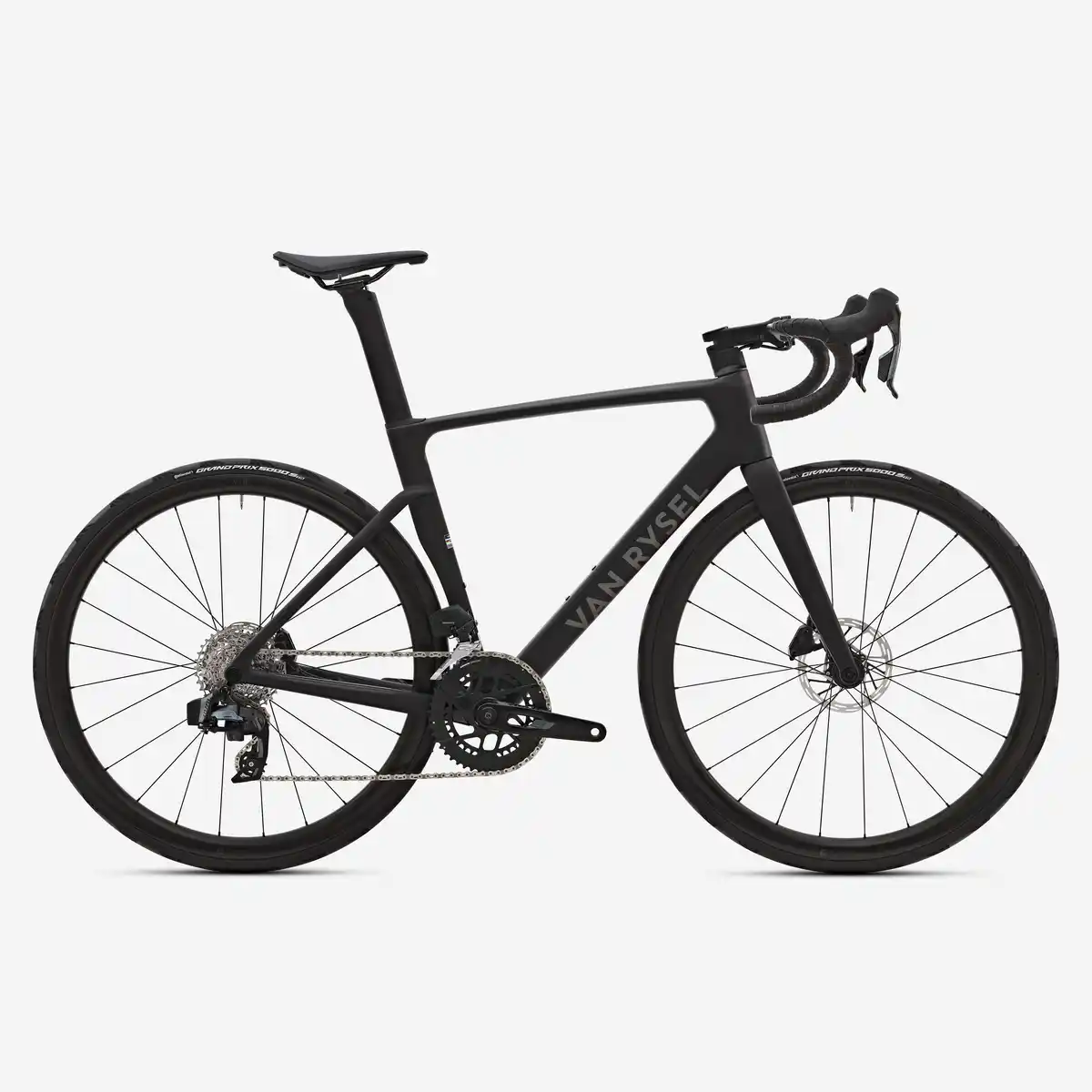 Bild 1 von VAN RYSEL Race Rennrad RCR-R CF SRAM Rival AXS E1 2x12 Powermeter schwarz
