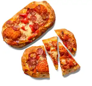 Pinsa Romana, Stück