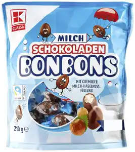 K-CLASSIC Milch-Schokoladen-Bonbons, 210-g-Packg.