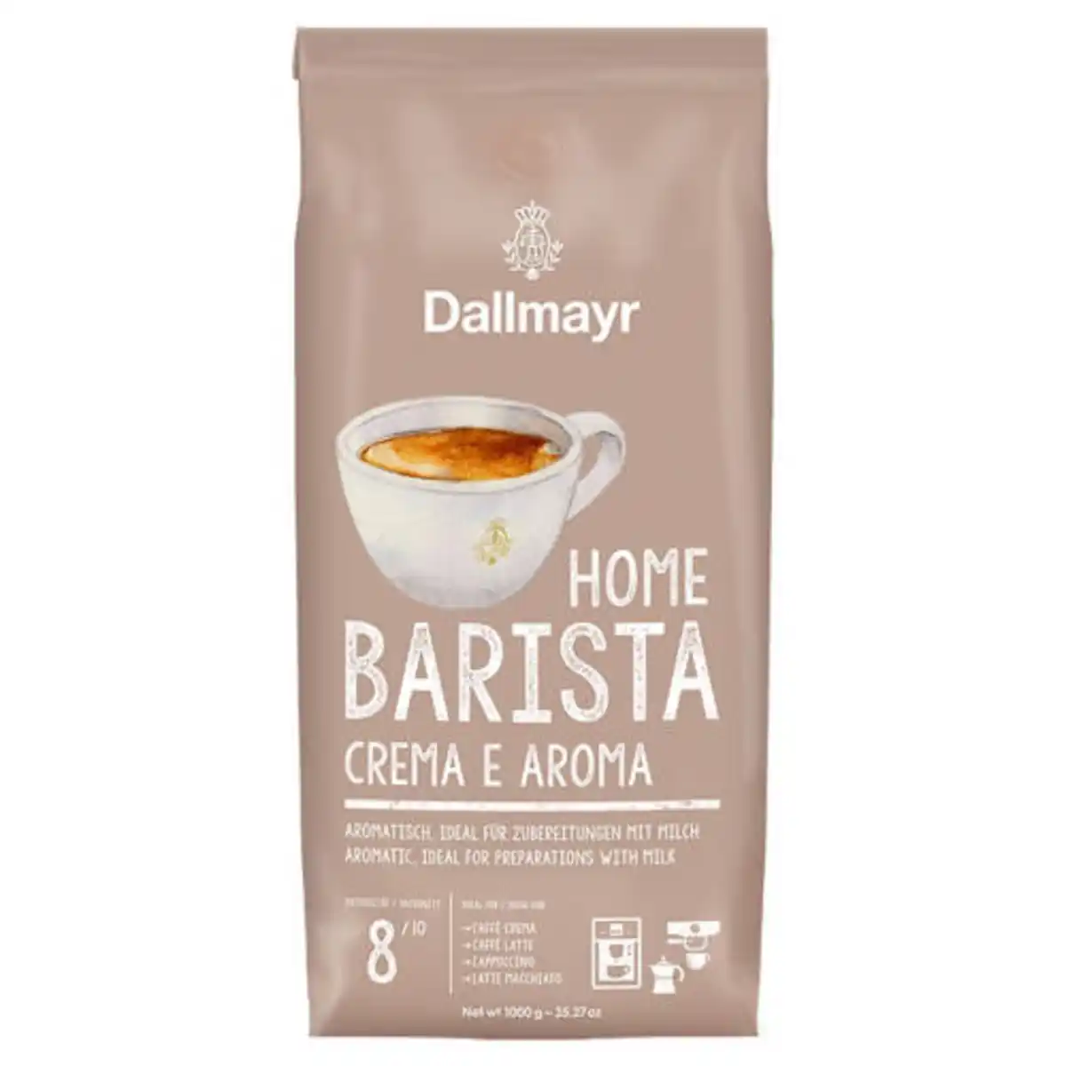 Bild 1 von DALLMAYR Home Barista 1 kg, Crema e Aroma