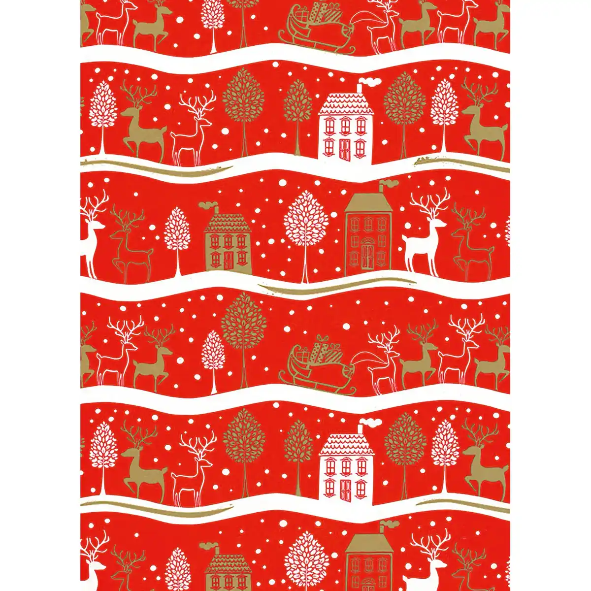 Bild 4 von Geschenkpapier Weihnachten Rolle 10 m 5-fach sortiert