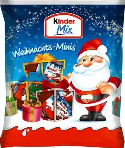 KINDER Mix Weihnachts-Minis, 153-g-Packg.
