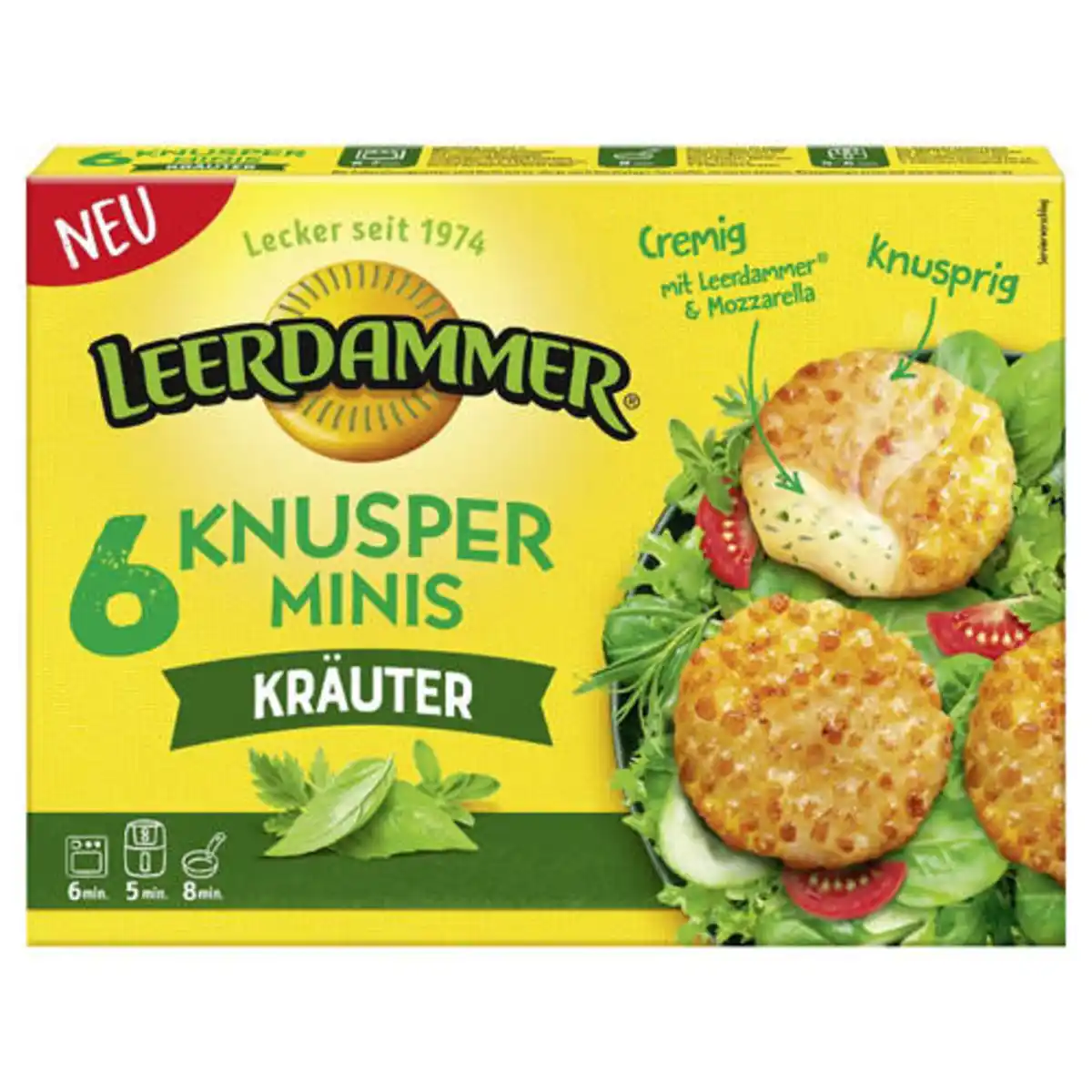 Bild 1 von LEERDAMMER Knusperminis 150 g, Kräuter