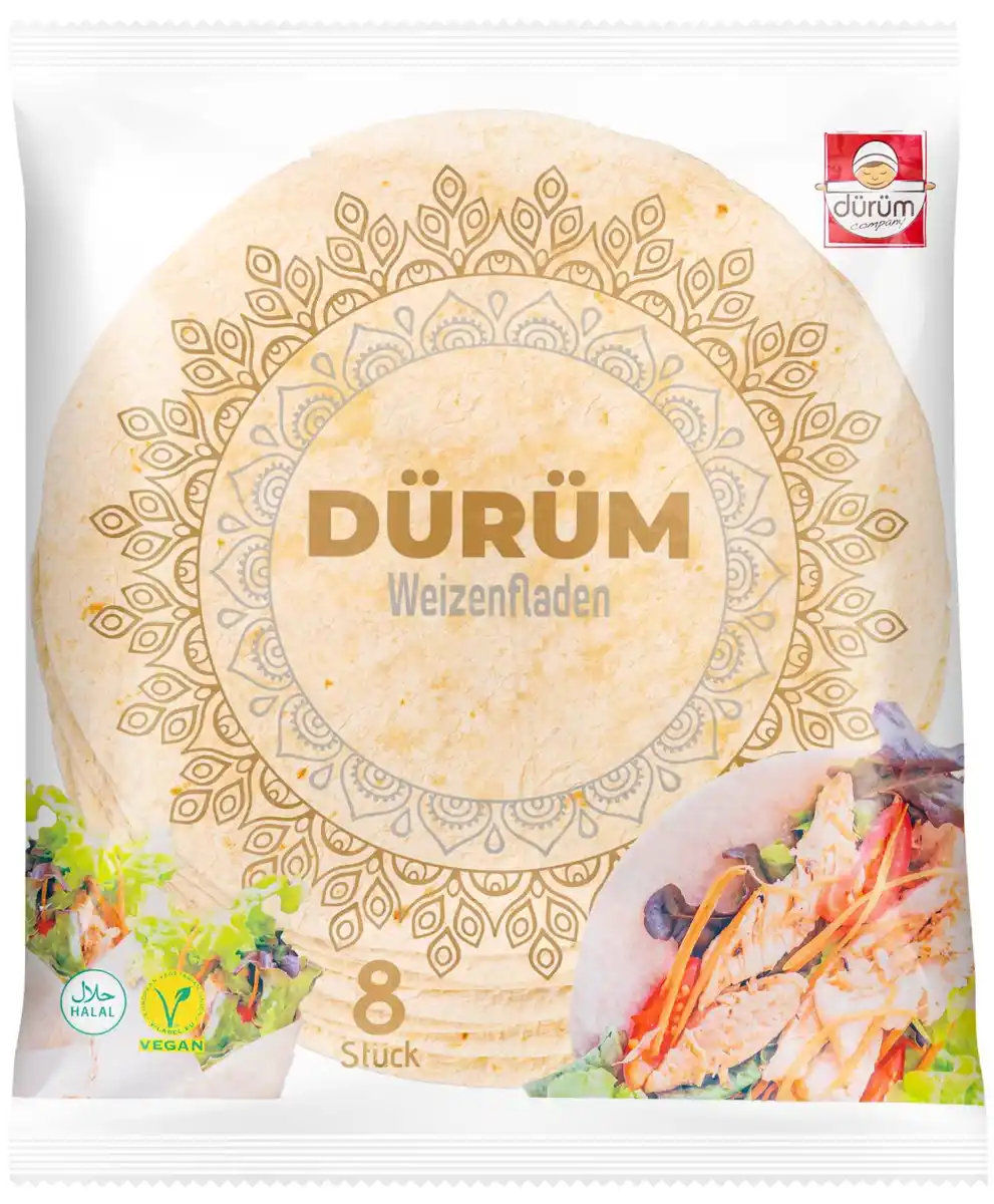Bild 1 von DÜRÜM COMPANY Dürüm, 8 St. = 800-g-Packg.