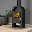 Bild 2 von ACCENTE Kaminofen Magna 3.0 UNI-1963 3.0 Stahl Schwarz 7 kW
