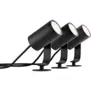 Bild 1 von Philips Hue LED-Spot Lily White & Color Ambiance 3-flammig Schwarz Basis-Set
