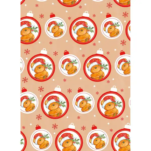 Bild 2 von Geschenkpapier Weihnachten Kinder Rolle 10 m 5-fach sortiert