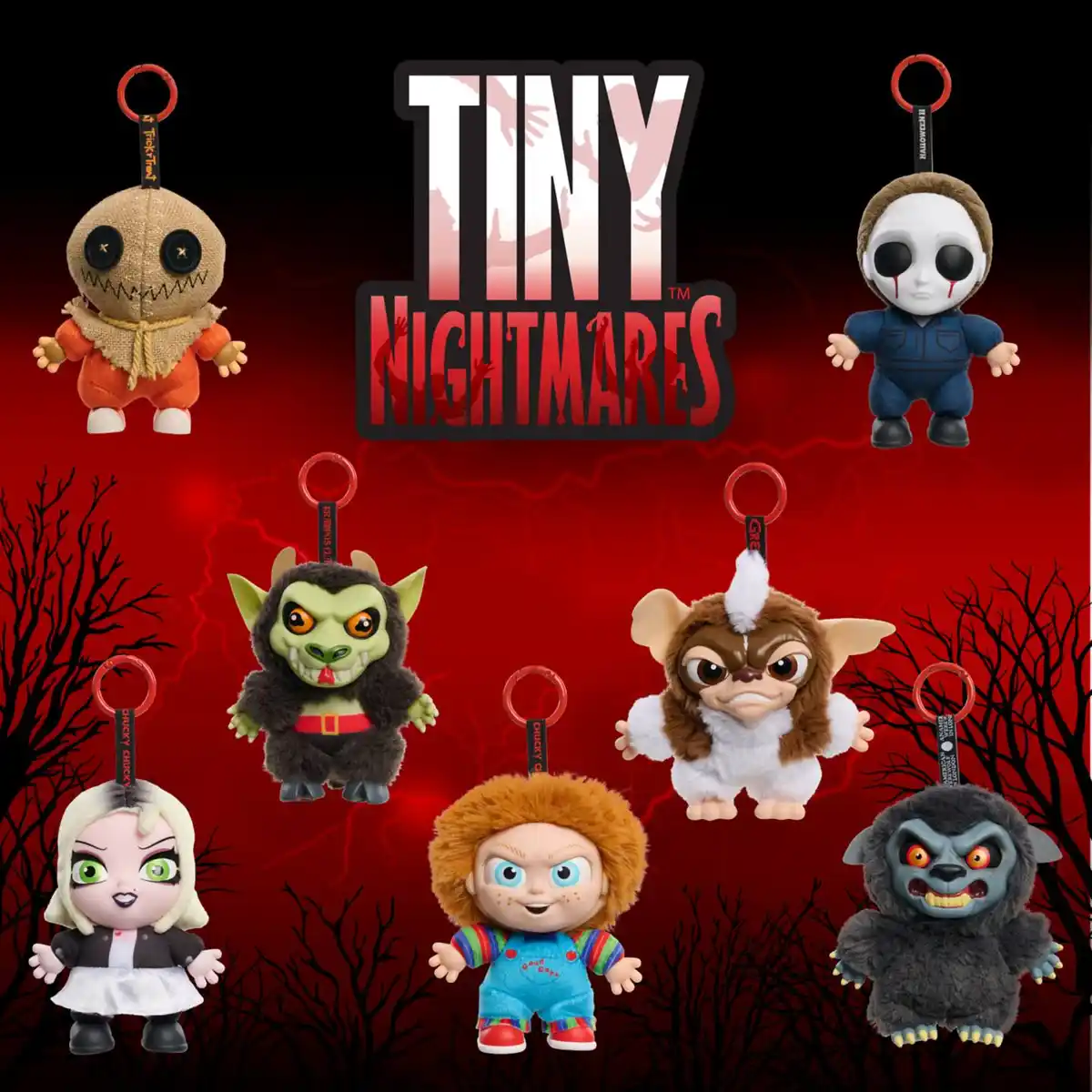 Bild 1 von JUST PLAY Plüschtier-Schlüsselanhänger »Tiny Nightmares«