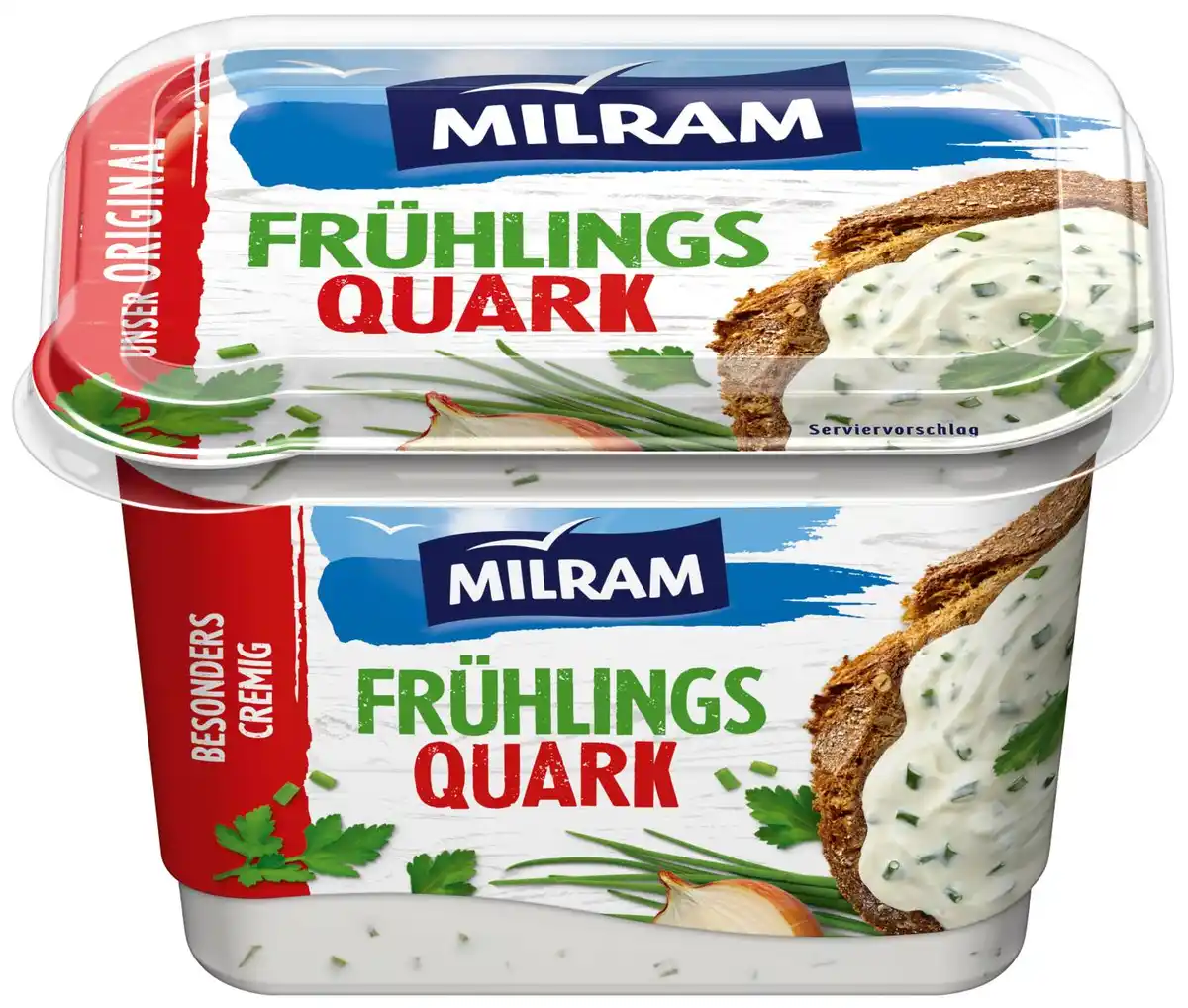 Bild 1 von MILRAM Frühlingsquark, 379-g-Becher