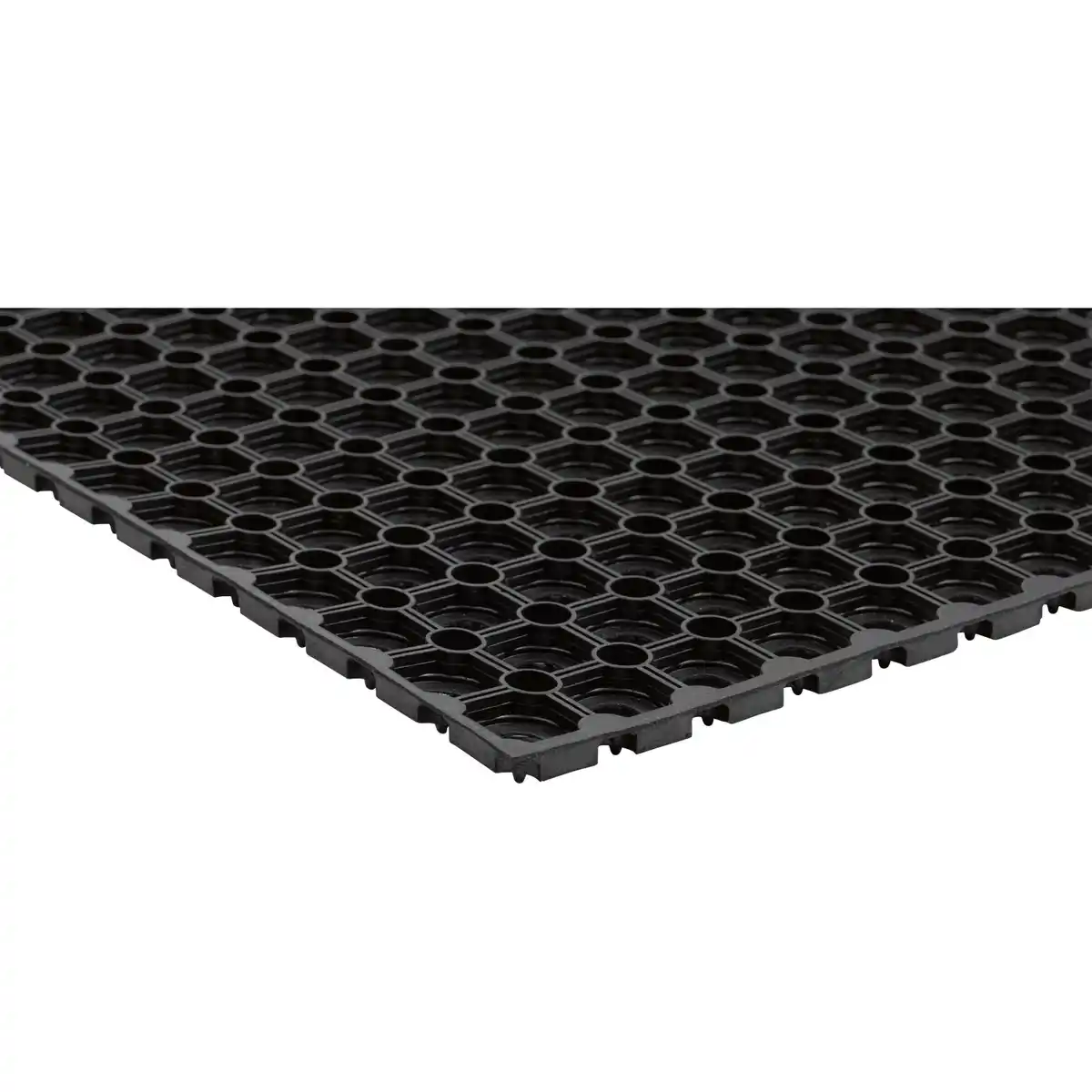 Bild 2 von Gummiringmatte Schwarz 80 cm x 120 cm