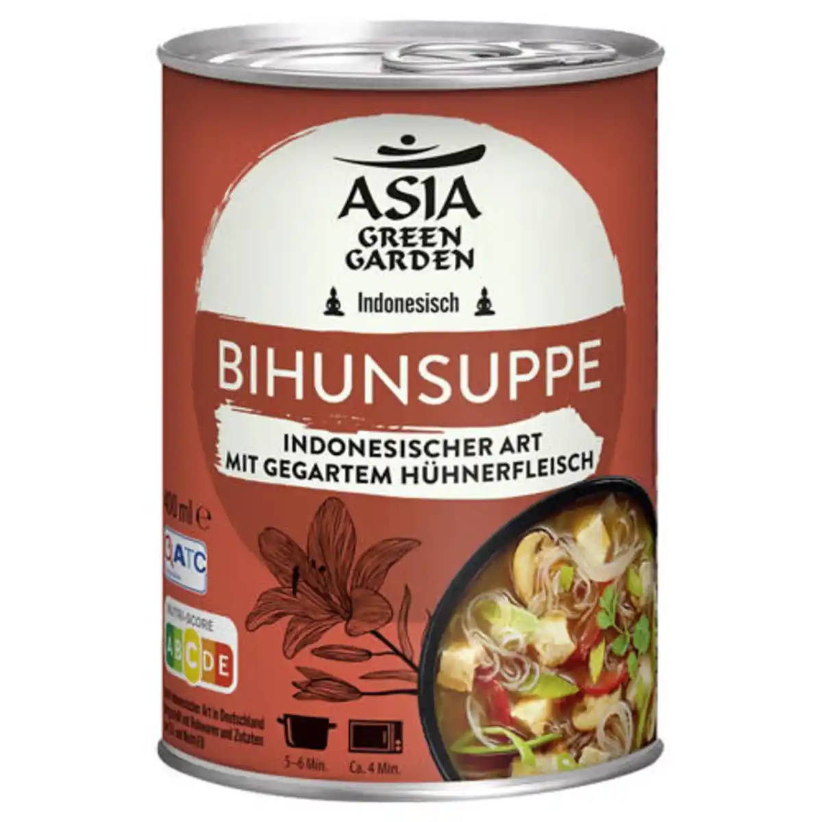 Bild 1 von ASIA GREEN GARDEN Asia Suppen 400 ml, Bihunsuppe