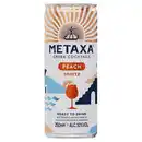 Bild 1 von METAXA Mixgetränk Dose 250 ml, Peach Spritz