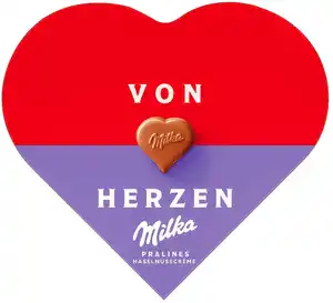 MILKA Pralinés Von Herzen, 165-g-Packg.