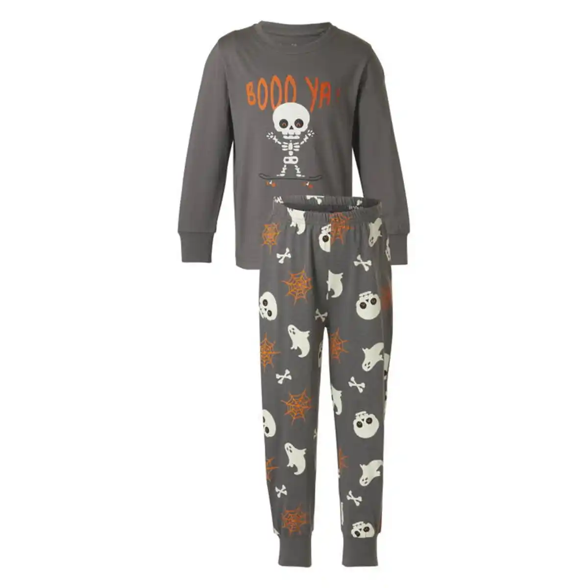 Bild 1 von Kinder-Pyjama »Skeleton«, 2-teilig