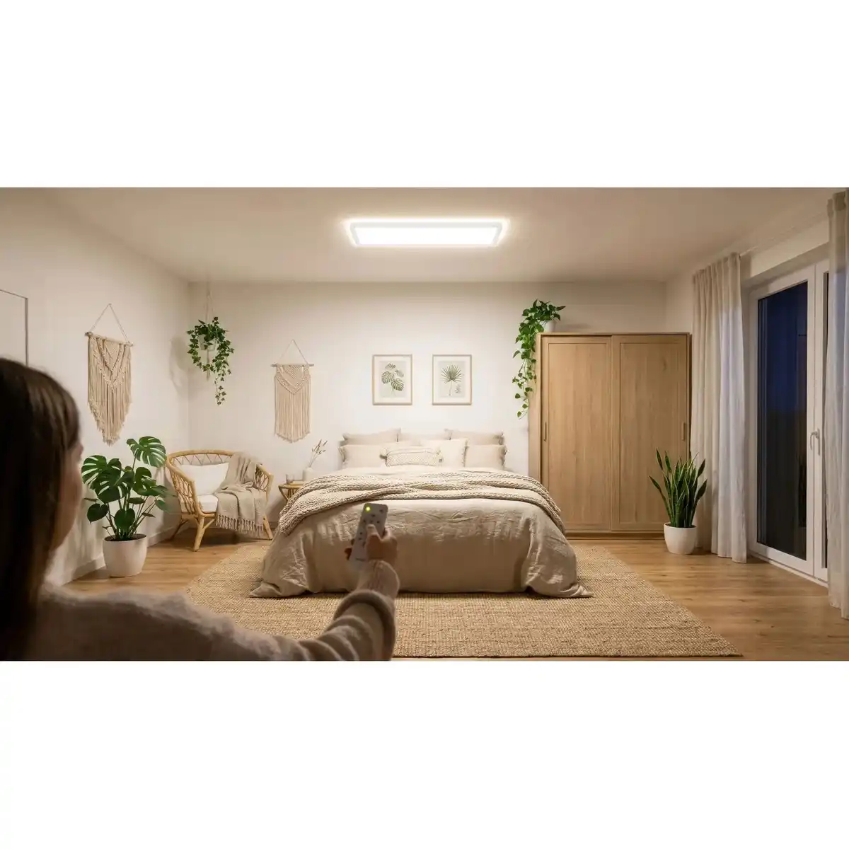 Bild 4 von Osram LED-Panelleuchte Planon Easyfix mit Fernbedienung 20 cm x 98 cm x 3,2 cm