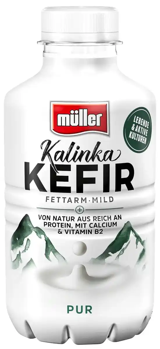 Bild 1 von MÜLLER Kefir oder Ayran, 500-g-Fl.