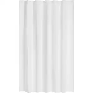 Duschvorhang aus PEVA 180 cm x 200 cm Weiß