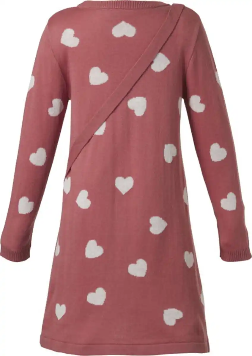 Bild 3 von LUPILU® Kinder-Strickkleid mit Tasche, 2-teilig