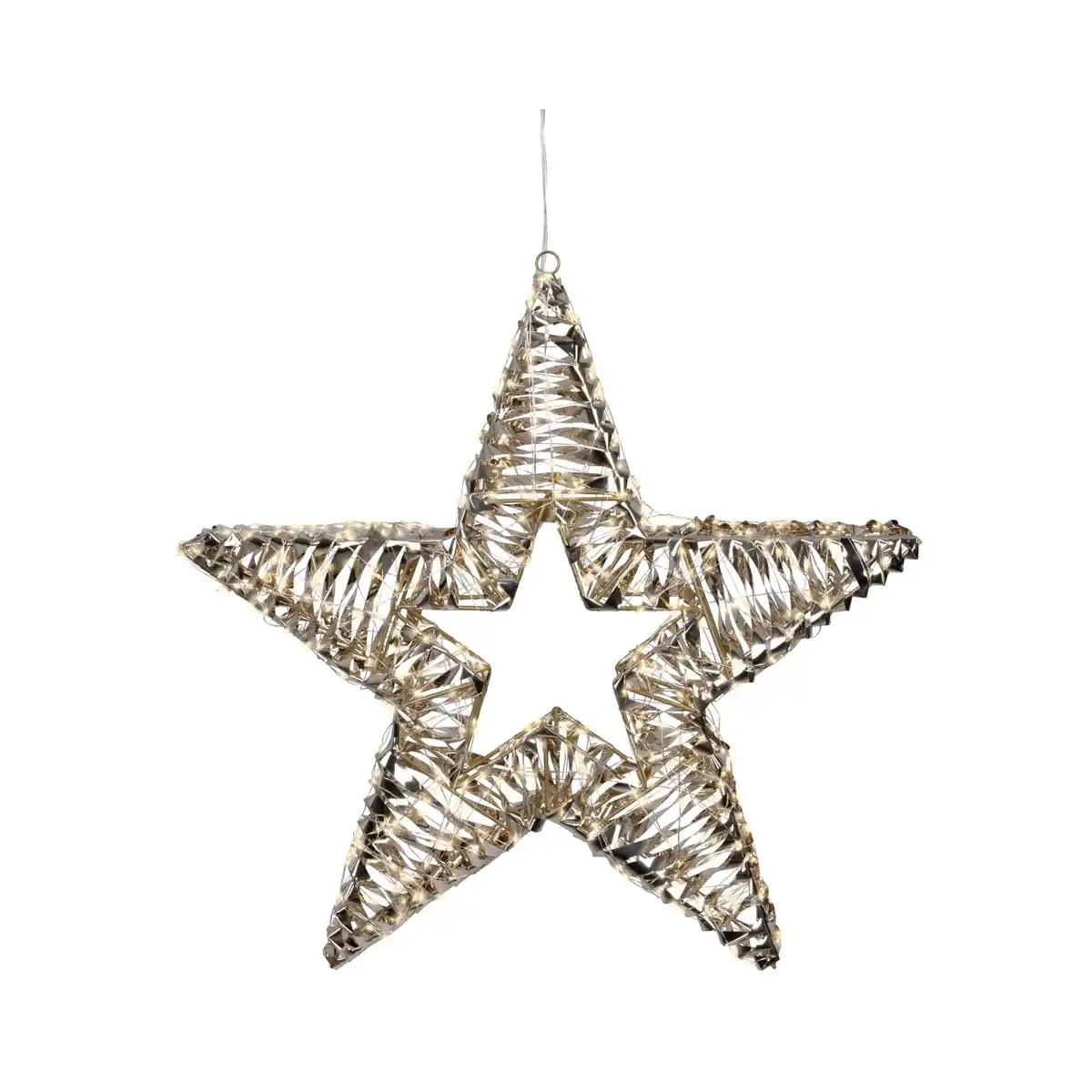 Bild 1 von Lumineo LED-Weihnachtsstern Außen-Beleuchtung 720 Micro-LEDs Warmweiß Ø 60 cm
