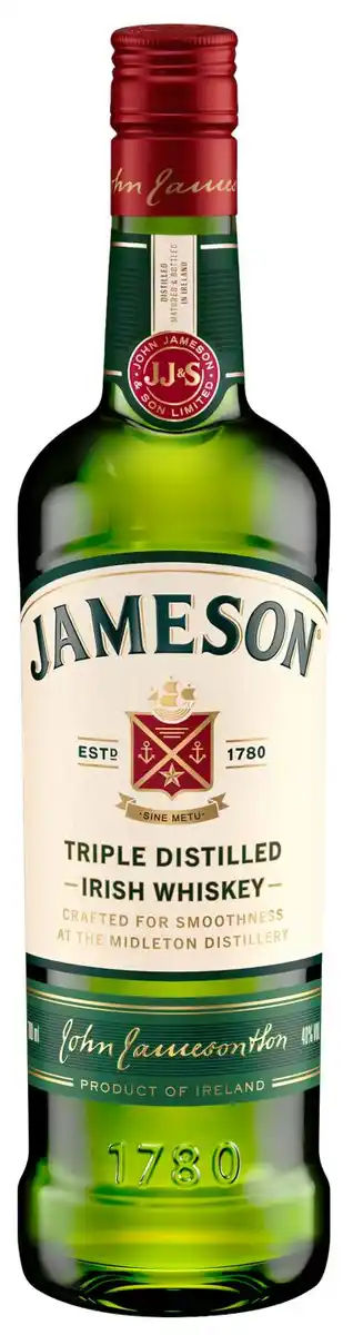 Bild 1 von JAMESON Irish Whiskey, 0,7-l-Fl.