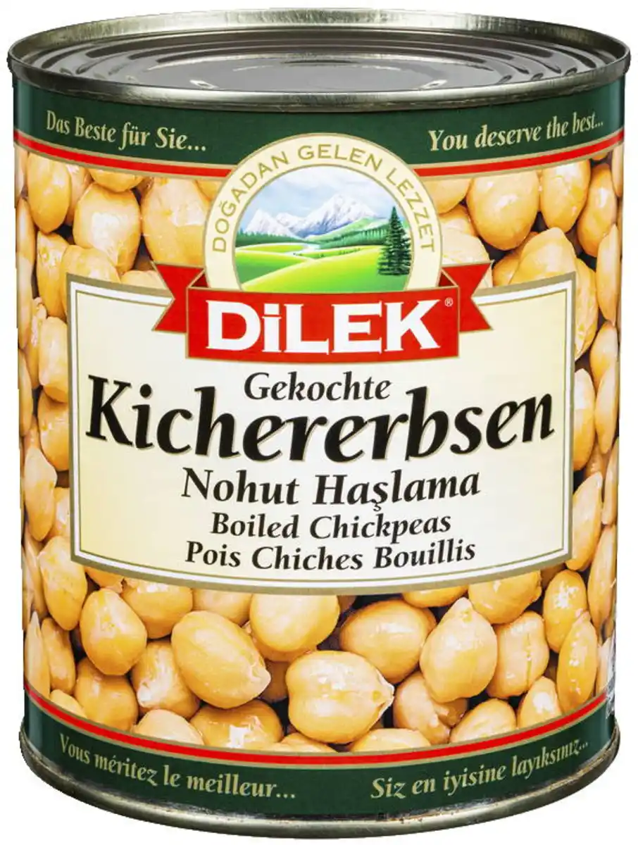 Bild 1 von DILEK Kichererbsen, 800-g-Dose