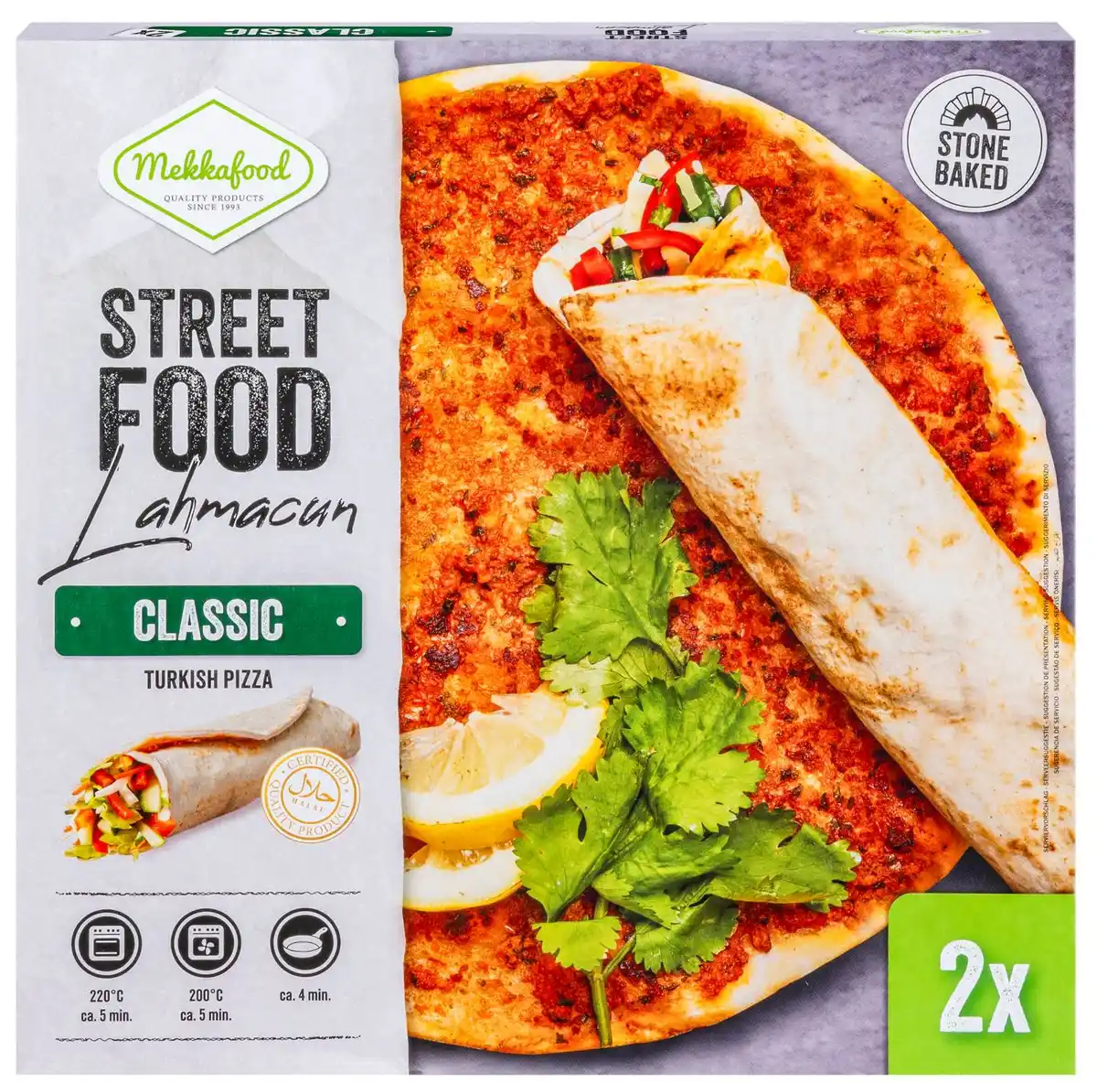 Bild 1 von MEKKAFOOD Lahmacun, 2 St. = 360-g-Packg