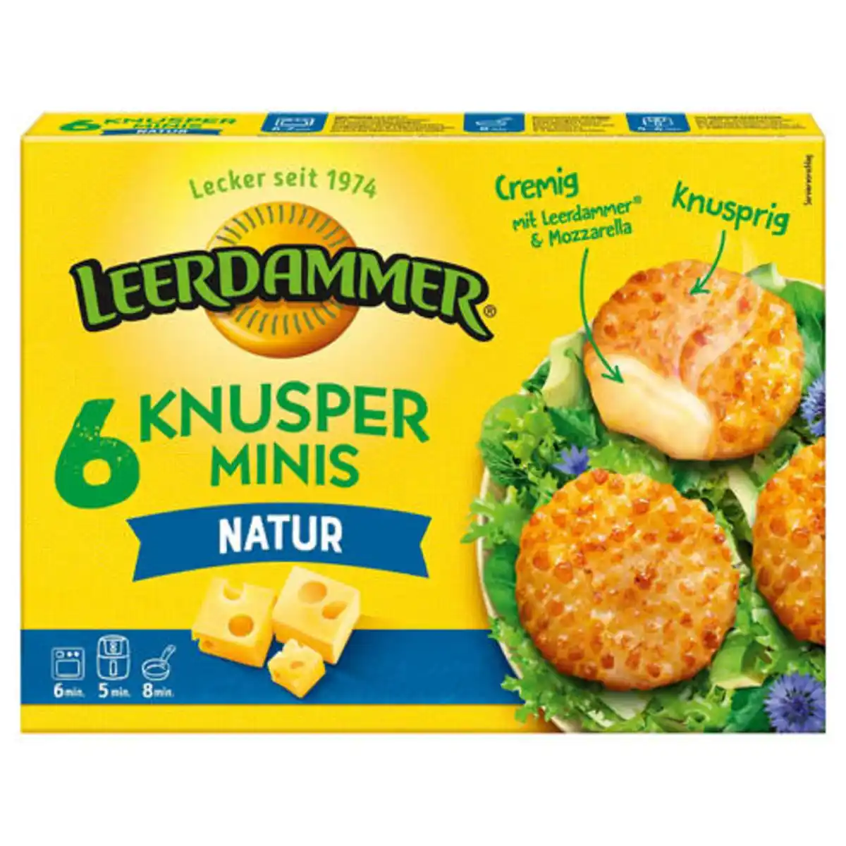 Bild 1 von LEERDAMMER Knusperminis 150 g, Natur