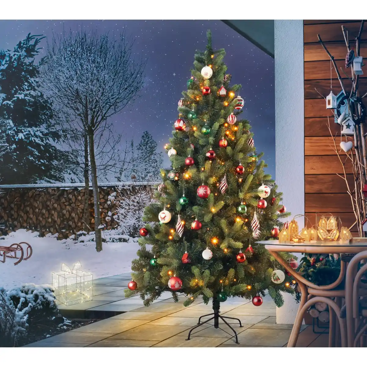 Bild 4 von Künstlicher Weihnachtsbaum Ketola XL Tannenbaum 180 cm Kunsttanne Grün