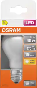 OSRAM LED-Filament-Birne E27 matt 3,4 W, 470 lm, 2.700 K