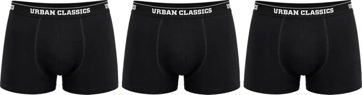 Bild 2 von URBAN CLASSICS Herren-Retro-Boxershorts, 3-St.-Packg.
