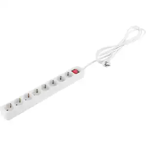 Steckdosenleiste 8-fach 3.500 W Weiß