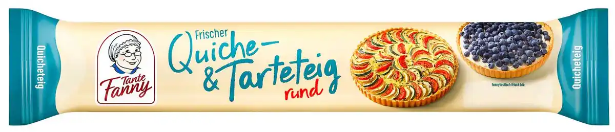 Bild 1 von TANTE FANNY Quiche- & Tarteteig, 300-g-Rolle