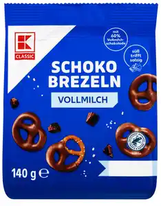 K-CLASSIC Schoko-Brezeln, 140-g-Beutel