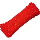Bild 1 von Mehrzweck-Seil Rot mit Reflekoren 15 m x Ø 4,8 mm