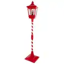 Bild 1 von Lumineo LED-Laterne Weihnachtsmann mit Schneefall-Funktion Höhe 185 cm Rot-Weiß