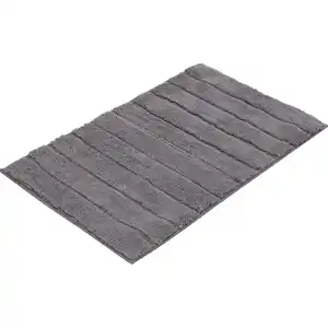 Badteppich 50 cm x 80 cm Dunkelgrau
