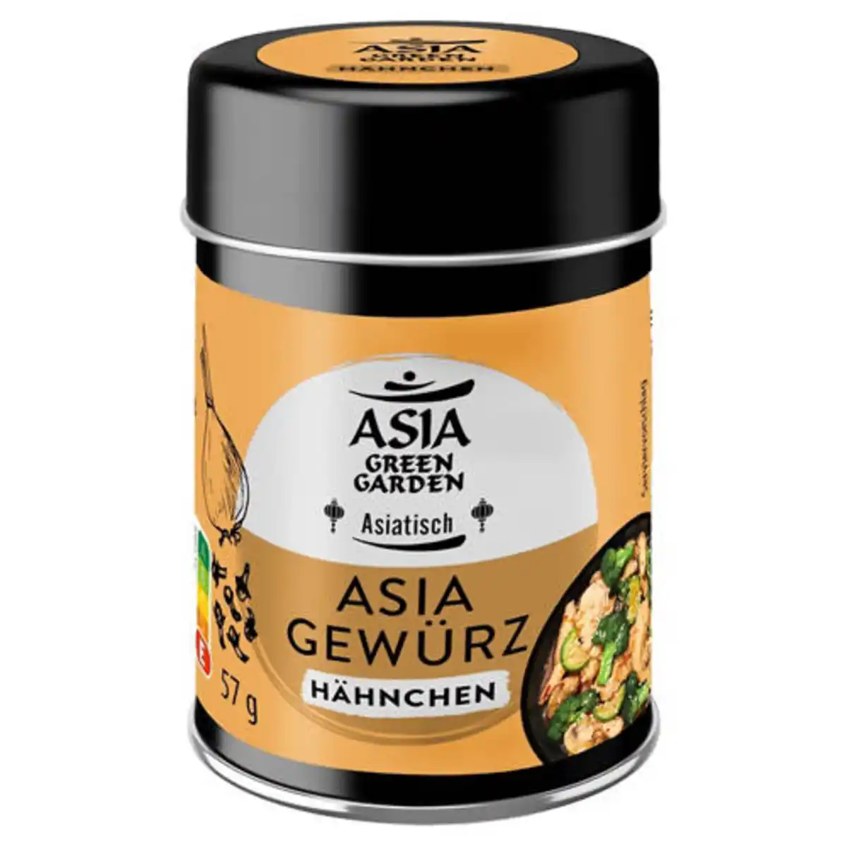 Bild 1 von ASIA GREEN GARDEN Asiatische Gewürze, Asia Hähnchen 57 g
