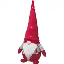 Bild 1 von OBI Weihnachtsdeko Wichtel Rot Beleuchtet Polyestermütze 55 cm