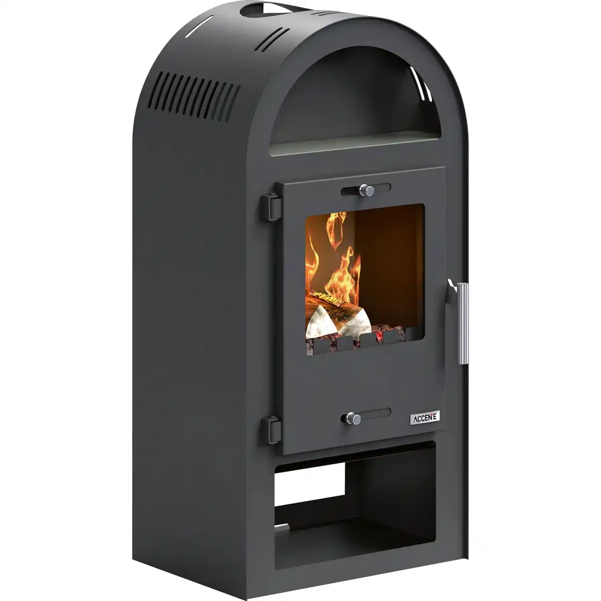 Bild 1 von Magna 3.0 Plus Kaminofen Stahl Schwarz 7,5 kW