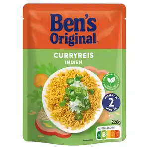 BEN'S ORIGINAL Express-Reis 220 g, Curry indisch