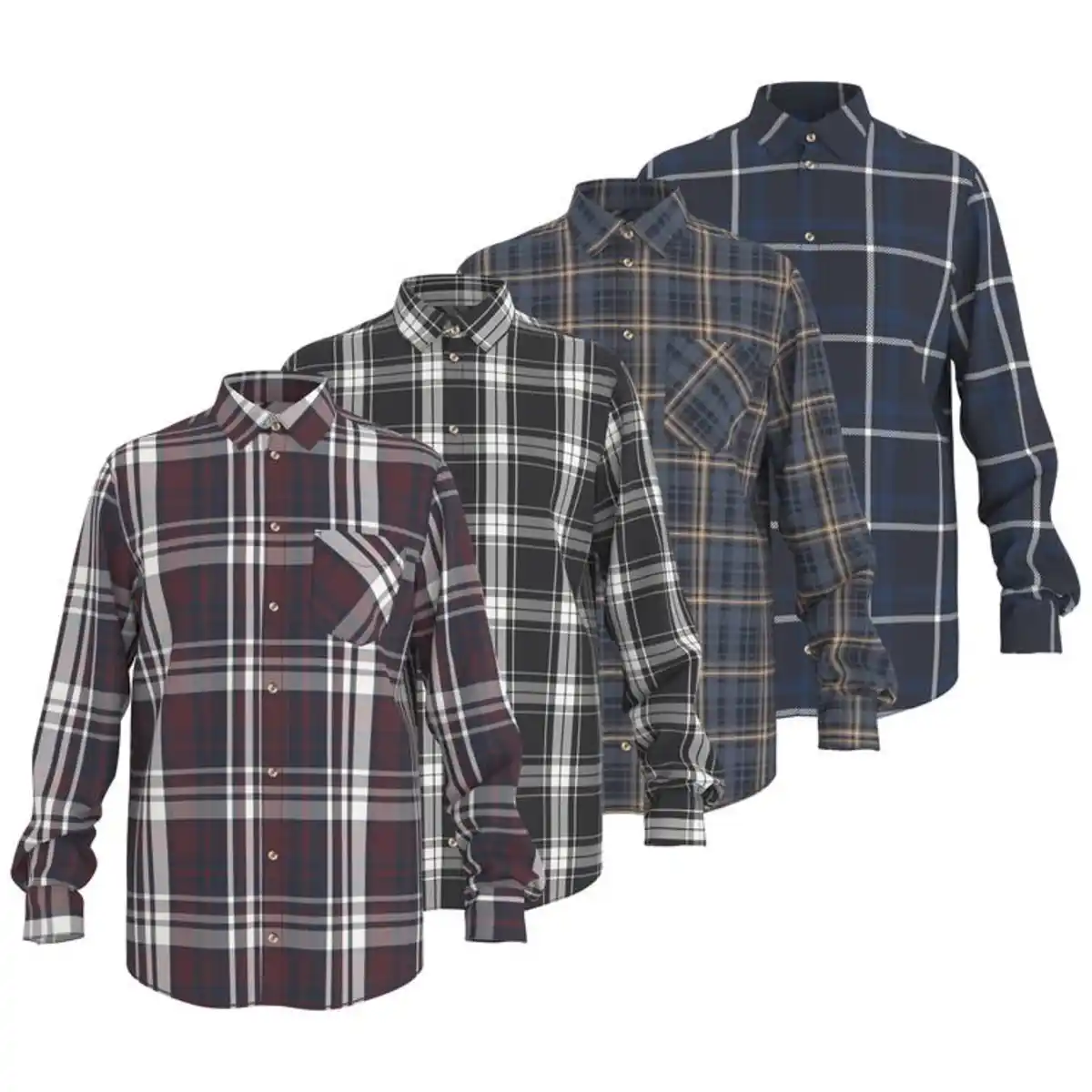 Bild 1 von ESMARA MEN® Herren-Flanell-Freizeithemd