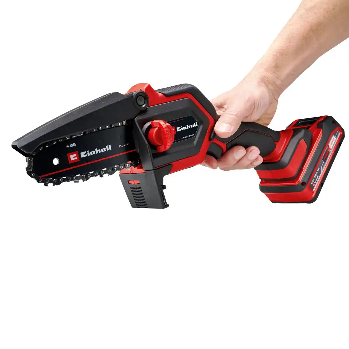 Bild 4 von Einhell Akku-Kettensäge Power X-Change GE-PS 18/15 Li BL-Solo