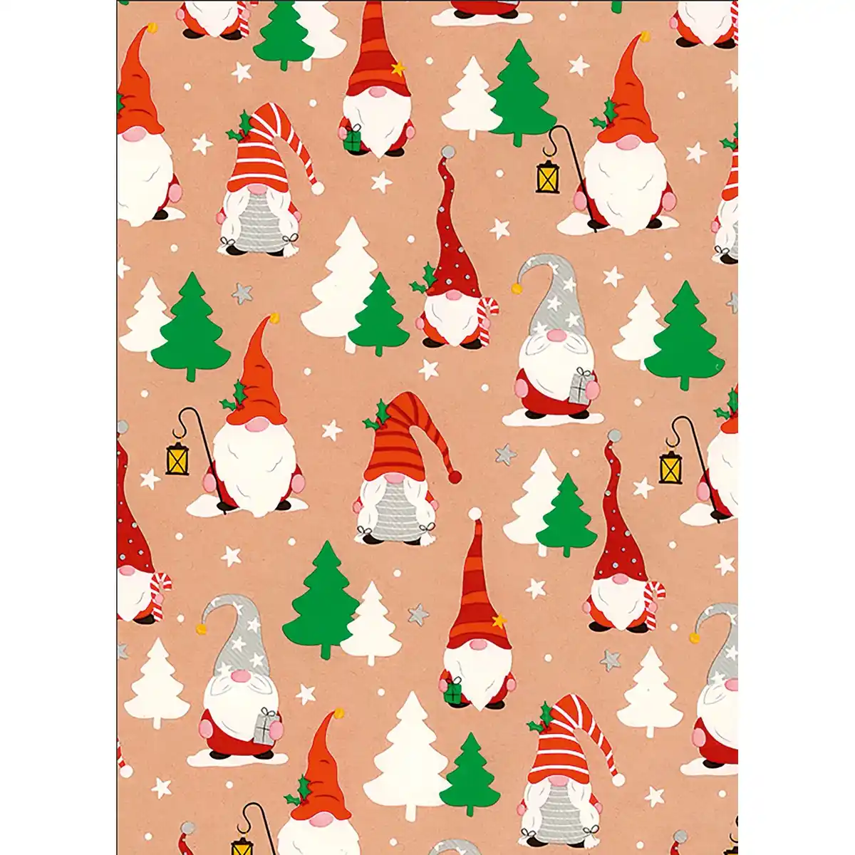 Bild 1 von Geschenkpapier Weihnachten Rolle 10 m 5-fach sortiert