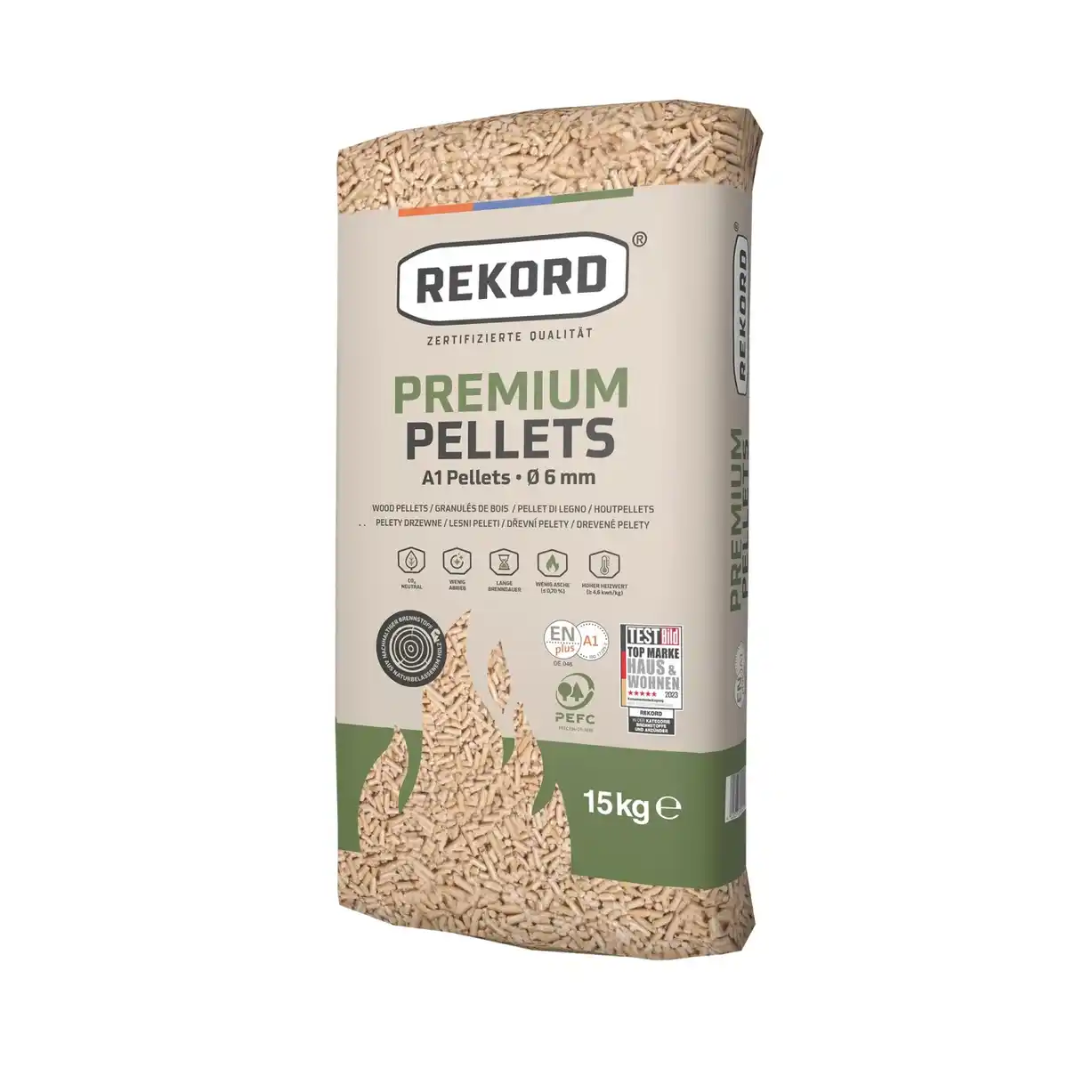 Bild 1 von Holzpellets Ø 6 mm Sackware 15 kg