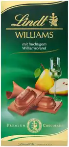 LINDT Williamsschokolade, 100-g-Tafel