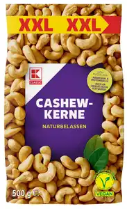 K-CLASSIC Cashewkerne XXL, 500-g-Großpackg.