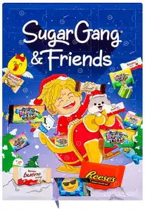 SUGAR GANG Mini-Adventskalender, 157-g-Stück