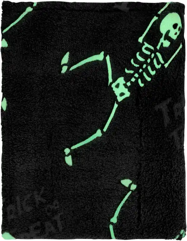 Bild 3 von Kuscheldecke »Skeleton«
