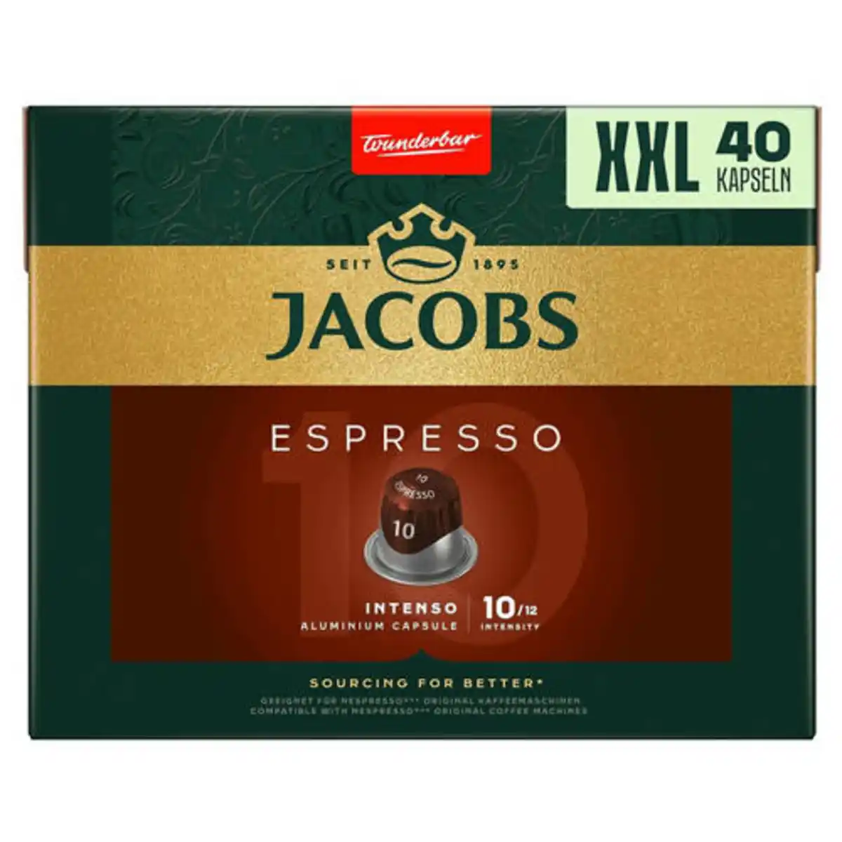 Bild 1 von JACOBS Kaffeekapseln 208 g, Espresso Intenso